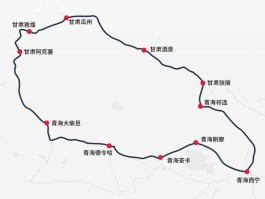 大西北环线旅游路线地图高清_大西北环线自由行旅游攻略5天