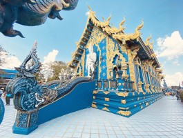 泰国清迈蓝庙在什么地方啊图片_泰国清迈蓝庙在什么地方啊图片高清