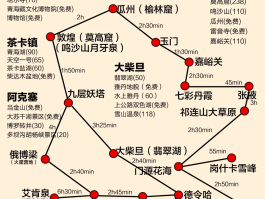 「大西北旅游景点地图大全」大西北旅游景点路线图✅