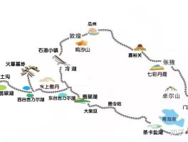 青甘环线旅游线路图大全_青甘环线旅游线路图大全高清