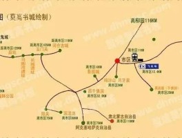 敦煌旅游景点地图_敦煌旅游景点地图全图