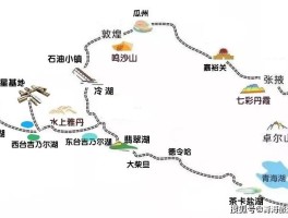 「大西北环线旅游线路图」大西北环线自由行旅游攻略5天✅