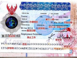 去泰国旅游需要办理什么证件和手续_去泰国旅游需要办理什么证件和手续呢