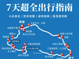 甘青环线旅游线路规划_甘青环线旅游线路规划最新