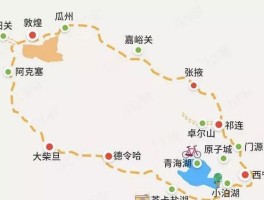 青海湖甘青环线旅游地图_青甘大环线为什么一定先去青海湖