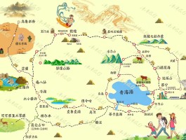 青甘大环线怎么走合适的路线_青甘大环线详细地图高清
