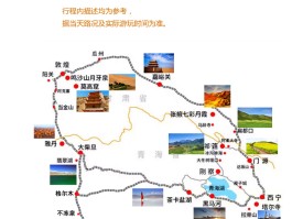 可可西里旅游线路图_可可西里自驾游路线