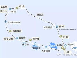 大西北旅游线路地图全图_大西北旅游路线攻略