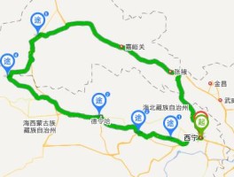 「西北自驾游路线地图」西北自驾旅游攻略 西北旅游路线✅