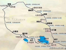 「西北环线旅游攻略六日游」西北环线旅游攻略六日游路线图✅