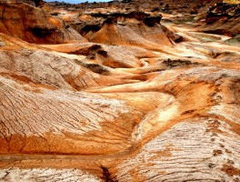 雅丹地貌颜色形成原因_雅丹地貌形成原因高中地理