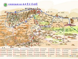 敦煌旅游景点地图_敦煌旅游景点地图位置